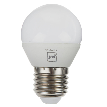 'لامپ ال ای دی افراتاب حبابی 5 وات پایه E27'